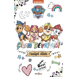 Paw Patrol Çizim Devriyesi Boyama Kitabı
