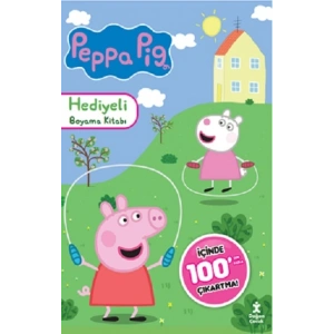 Peppa Pig 100 Çıkartma Hediyeli Boyama Kitabı