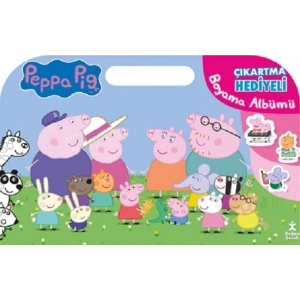 Peppa Pig Çıkartma Hediyeli Boyama Albümü
