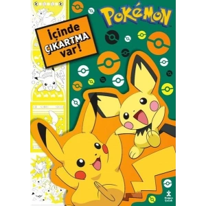 Pokemon - En Sevdiğim Boyama Kitabı - Çıkartmalı