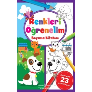 Renkleri Öğrenelim Boyama Kitabım