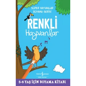 Renkli Hayvanlar - Süper Hayvanlar Boyama Serisi