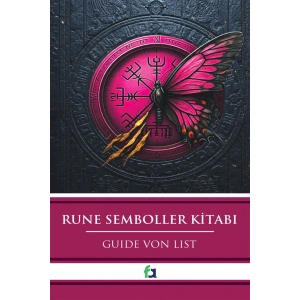 Rune Semboller Kitabı - 25 Adet Ham Ahşap Rune Sembolü Hediye