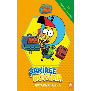 Şakirce Boyama Kitabı - 4 - Kral Şakir