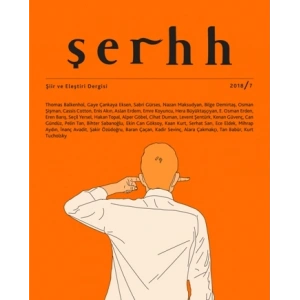 Şerhh Şiir ve Eleştiri Dergisi Sayı 7