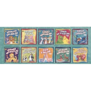Sevimli Hayvanlar (10 Kitap Set - 1)