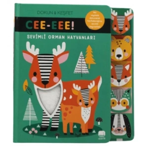 Sevimli Orman Hayvanları/ CE-EEEE! Dokun & Keşfet (Ciltli)