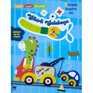 Sihirli Suluboya Seti - Mavi - Ciltli