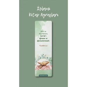 Sizin En Hayırlınız Kuranı Öğrenen ve Öğretendir / Ayraç