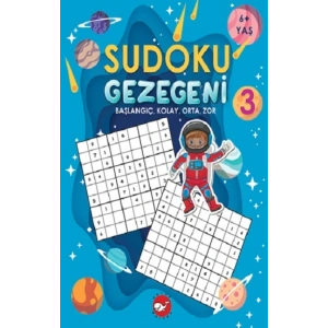 Sudoku Gezegeni 3 Başlangıç, Kolay, Orta, Zor 6+ Yaş