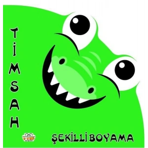 Timsah Şekilli Boyama
