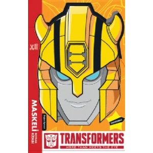 Transformers Maskeli Boyama Kitabı