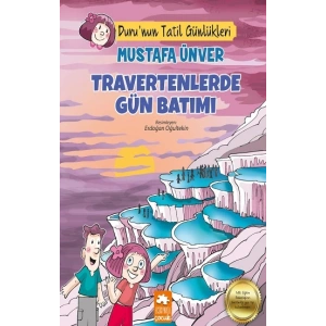 Travertenlerde Gün Batımı