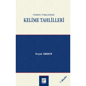 Türkiye Türkçesinde Kelime Tahlilleri