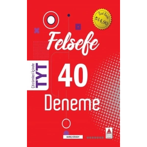 TYT Felsefe 40 Deneme