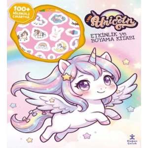 Unicorn Çok Çıkartmalı Boyama Kitabı