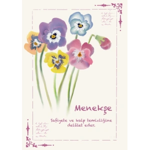 Menekşe / Kartpostal