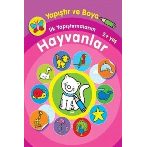 Yapıştır ve Boya İlk Yapıştırmalarım - Hayvanlar