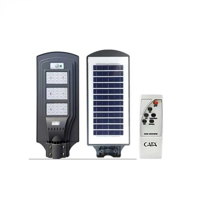 Cata CT-4692 180w Solar Güneş Enerjili Sokak Armatürü Beyaz Işık Sensörlü IP65 (Kumandalı)