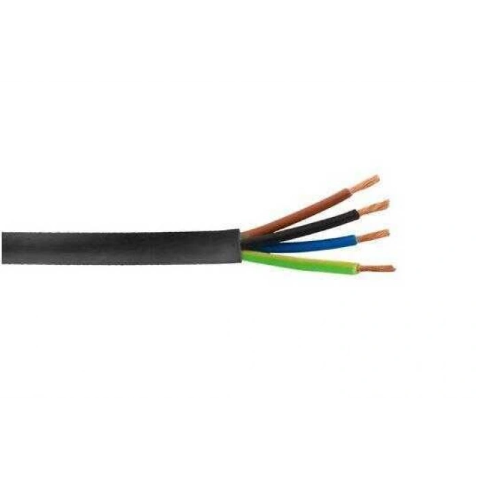 Ünal 4x2,5 mm² TTR Kablo Siyah H05VV-F