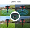 PowerMaster PM-26948 Ultrasonic Sesli Solar Hayvan Kovucu Alarm Cihazı 360 Derece Sensörlü