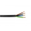 Ünal 4x2,5 mm² TTR Kablo Siyah H05VV-F