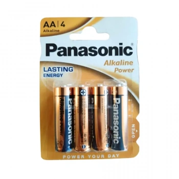 Panasonic Alkaline Power AA Alkalin Pil 4lü Paket