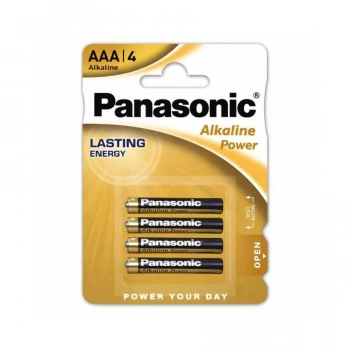 Panasonic AAA Alkalin Power İnce Pil 4lü