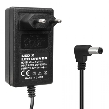 Powermaster PM-5284 16.8 Volt - 2 Amper - 33.6 Watt 5.5*2.5 Mm L Uçlu Şarjlı Matkap Adaptörü