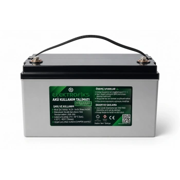 ELEKTROFİKS 12.8v 100Ah lityum akü