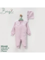 BEBEK DANTELLİ ŞAPKA TULUM TAKIM
