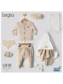 Begisa 8li Set Damatlık Hastane Çıkışı %100 Pamuk
