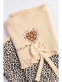 Begisa 8li Set Hastane Çıkışı Leopar %100 Pamuk