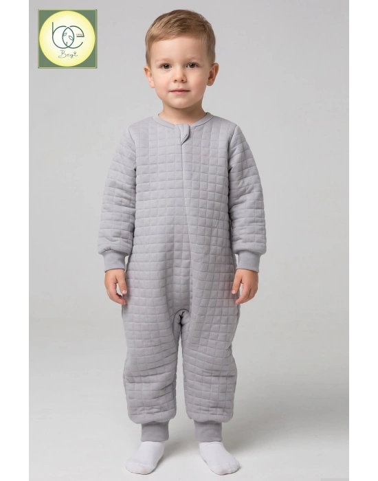 1.5 TOG KAPİTONE %100 PAMUK COCUK BEBEK UYKU TULUMU