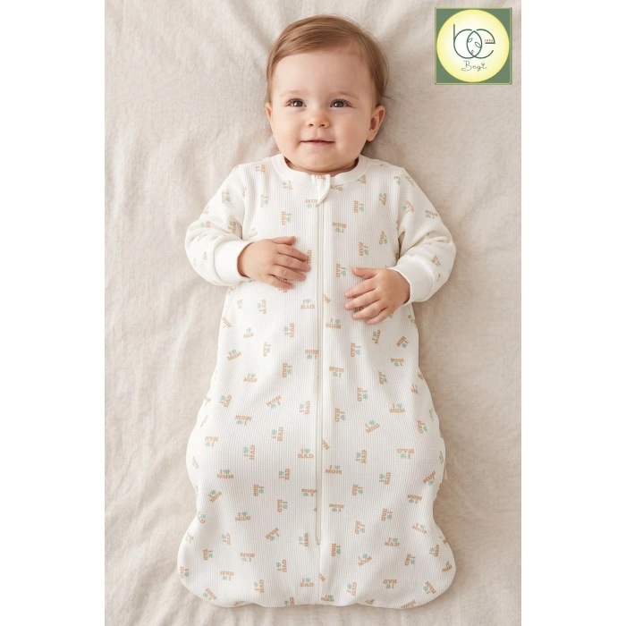 1.5 TOG UZUN KOLLU İÇ ASTARLI KUNDAK UYKU TULUMU %100 PAMUK