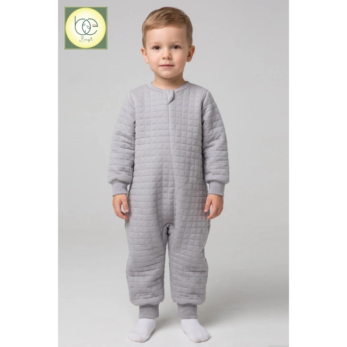 1.5 TOG KAPİTONE %100 PAMUK COCUK BEBEK UYKU TULUMU