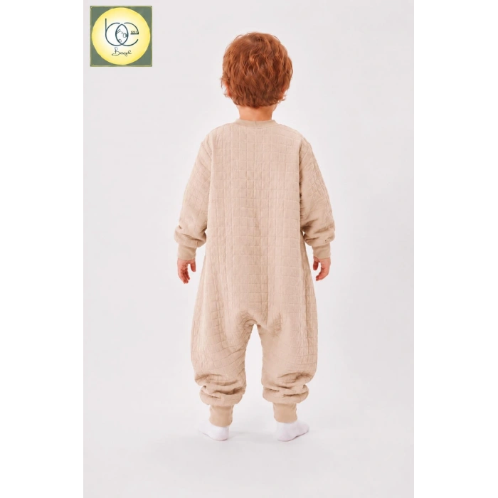 BEGİ 1.5 TOG KAPİTONE %100 PAMUK ÇOÇUK BEBEK UYKU TULUMU
