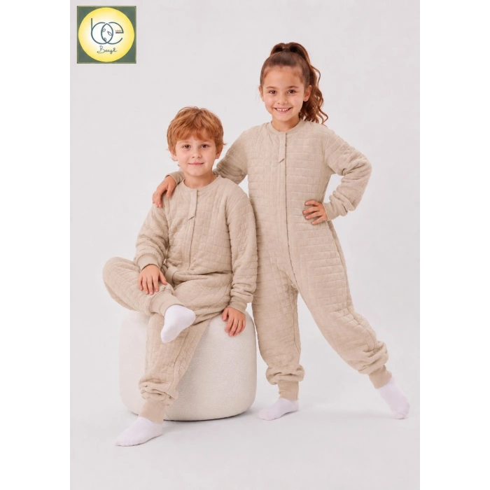 BEGİ 1.5 TOG KAPİTONE %100 PAMUK ÇOÇUK BEBEK UYKU TULUMU