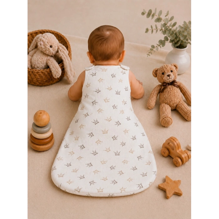 2.5 TOG Elyaflı Torba Askılı Çıtçıtlı Uyku Tulumu % 100 Pamuk