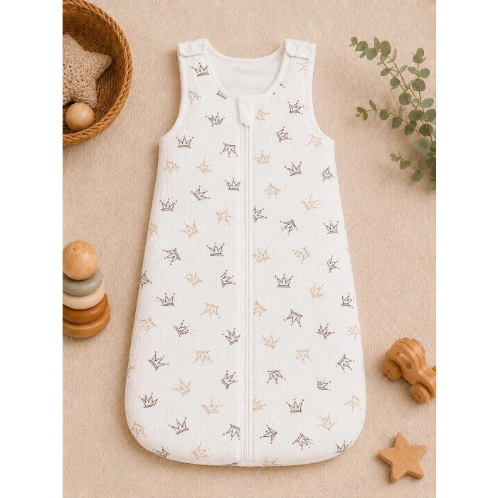2.5 TOG Elyaflı Torba Askılı Çıtçıtlı Uyku Tulumu % 100 Pamuk