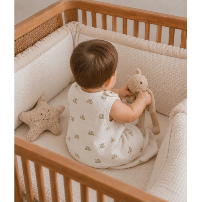 2.5 TOG Elyaflı Torba Askılı Çıtçıtlı Uyku Tulumu % 100 Pamuk