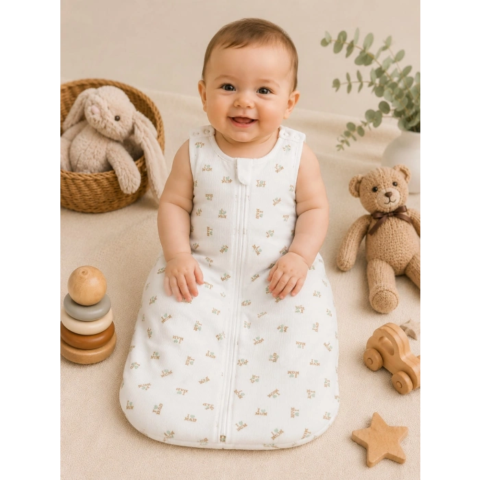 2.5 TOG Elyaflı Torba Askılı Çıtçıtlı Uyku Tulumu % 100 Pamuk