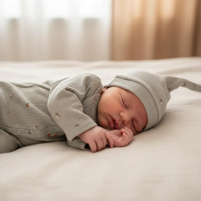 Begisa Şapkalı Baskılı 2  li Tulum %100 Pamuk