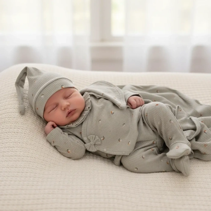 Begisa 10lu Set Hastane Çıkışı %100 Pamuk