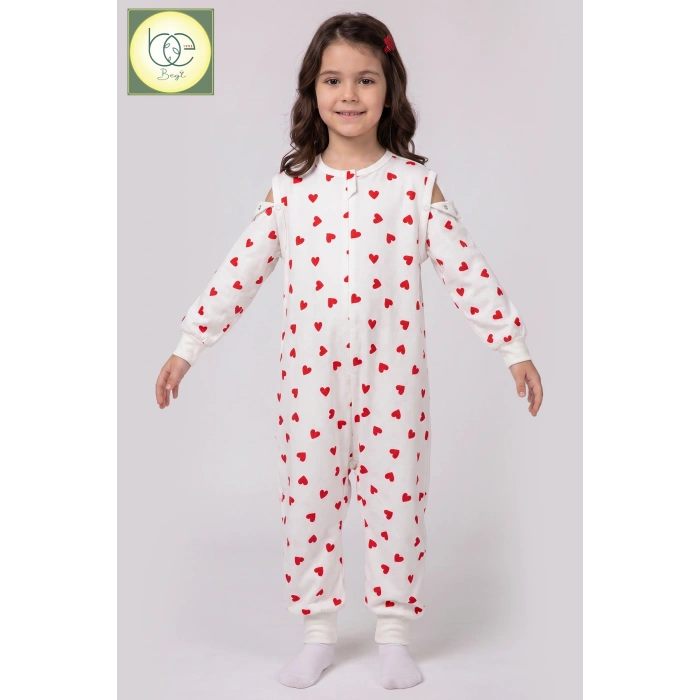 Begi Pazen Kumaş Uzun Kollu Kolu Çıkabilen Çocuk Uyku Tulumu %100 Pamuk 1.0 TOG