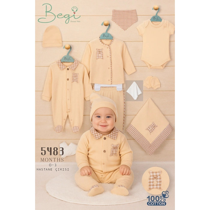 Begisa 10 lu Hastane Çıkışı Pitikareli Nakışlı