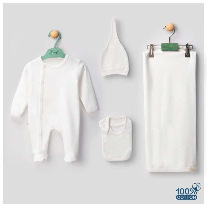 Begisa 4lÜ Set Hastane Çıkışı %100 Pamuk