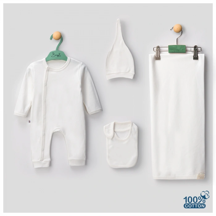 Begisa 4lÜ Set Hastane Çıkışı %100 Pamuk