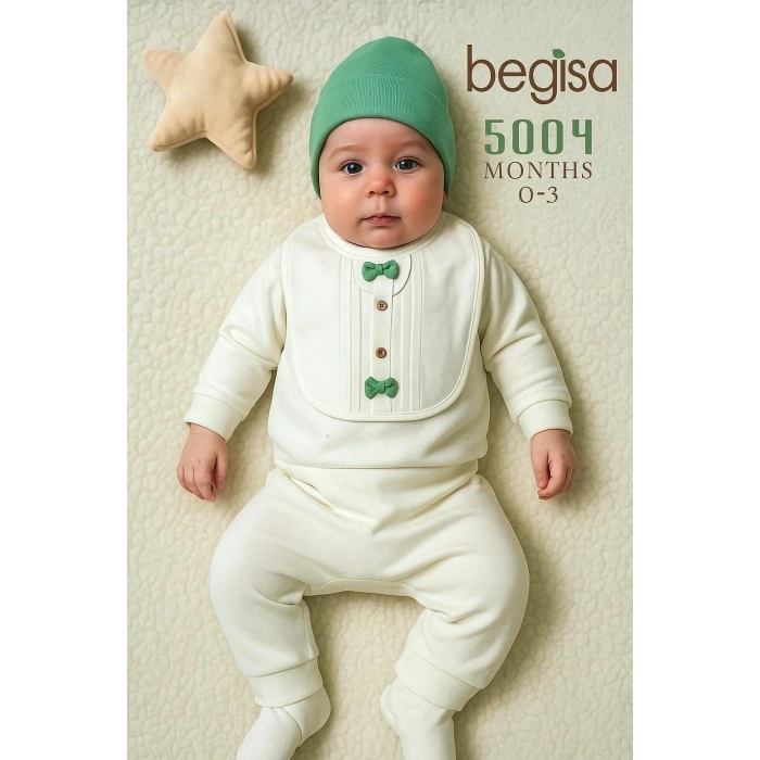 Begisa 8li Set Damatlık Hastane Çıkışı %100 Pamuk