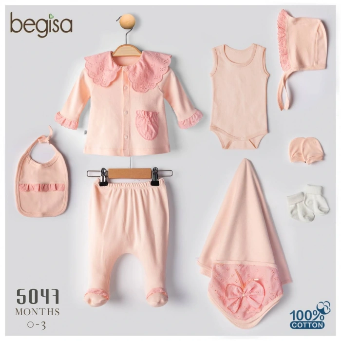 Begisa 8li Set Hastane Çıkışı %100 Pamuk